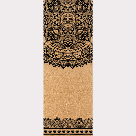 Le design du tapis de yoga en liège Cosmic Dance Mandala de ZenMotion est une célébration du mouvement universel et de l'harmonie cosmique. Avec son mandala majestueux, il vous invite à plonger dans une pratique fluide et gracieuse, parfaite pour le Vinyasa, le Power Yoga ou le Yoga Restauratif. Chaque posture devient une expression de force intérieure et de sérénité. Éco-responsable, naturellement antidérapant et confortable, ce tapis vous aide à vous connecter tout en offrant un soutien optimal