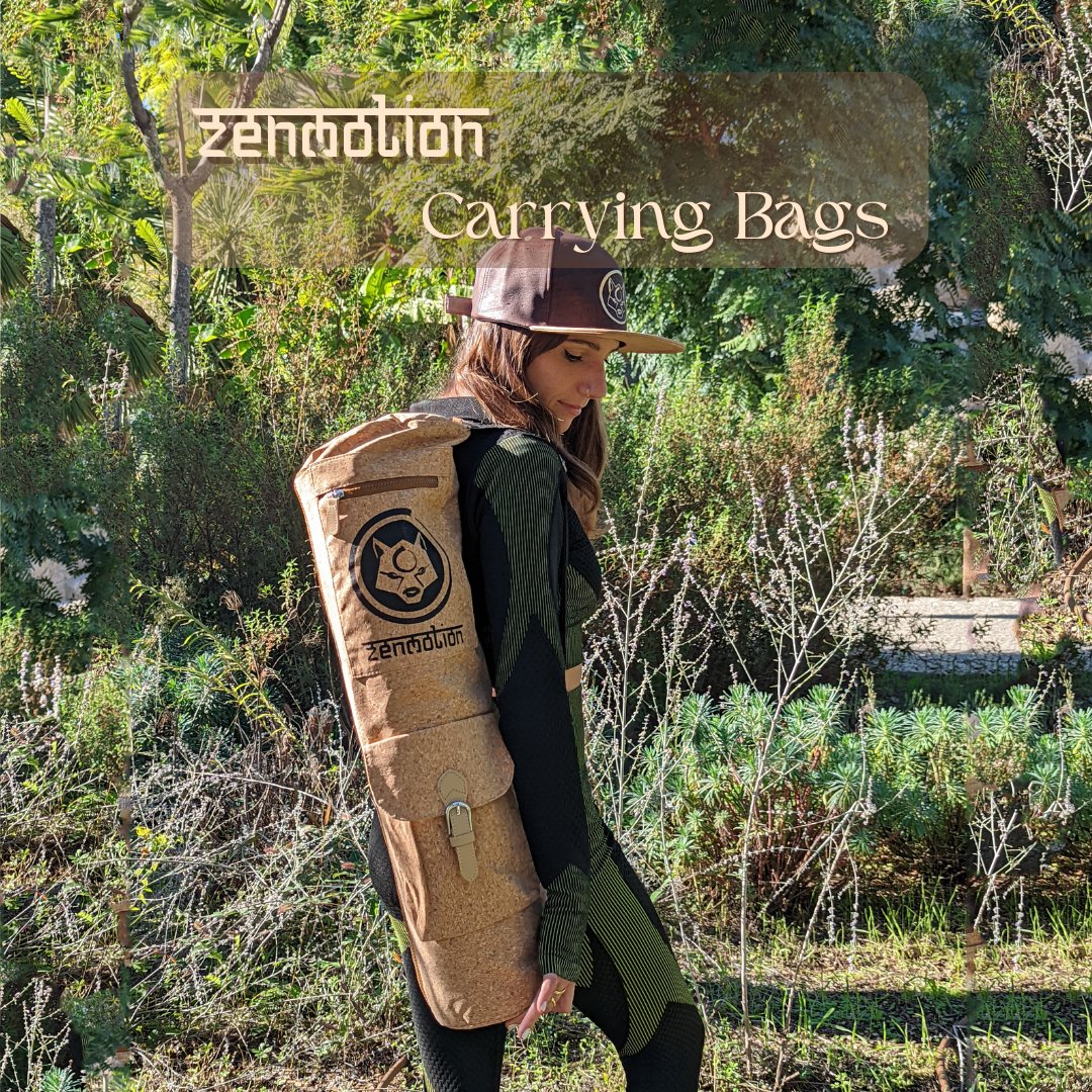 Découvrez nos sacs de transport en liège ZenMotion, alliant élégance, durabilité et écologie. Idéaux pour transporter votre tapis de yoga en style, en voyage ou en studio. Pratiques, légers et éco-responsables.