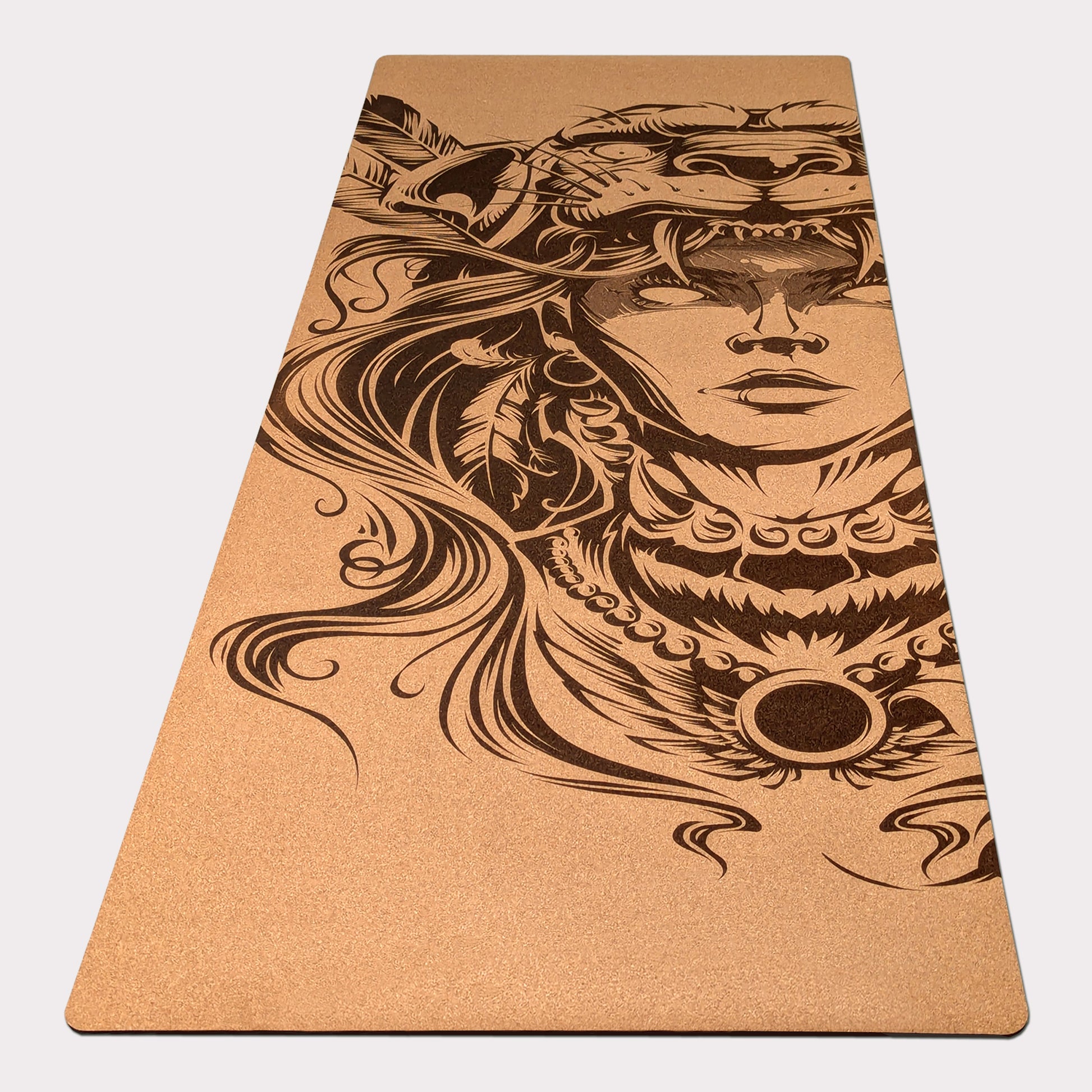 Tapis en liège Ītzpāpālōtl de ZenMotion
Plongez dans une expérience spirituelle avec le tapis de yoga en liège Ītzpāpālōtl, inspiré par la déesse aztèque de la transformation et de la résilience. Ce design audacieux et superbe célèbre la force guerrière, la renaissance et l'évolution de l'être. Confort inégalé pour un alignement parfait lors de vos pratiques de Vinyasa ou Power yoga. Le liège naturel offre une adhérence ultime, idéale pour les flows dynamiques. Éco-responsable et élégant.