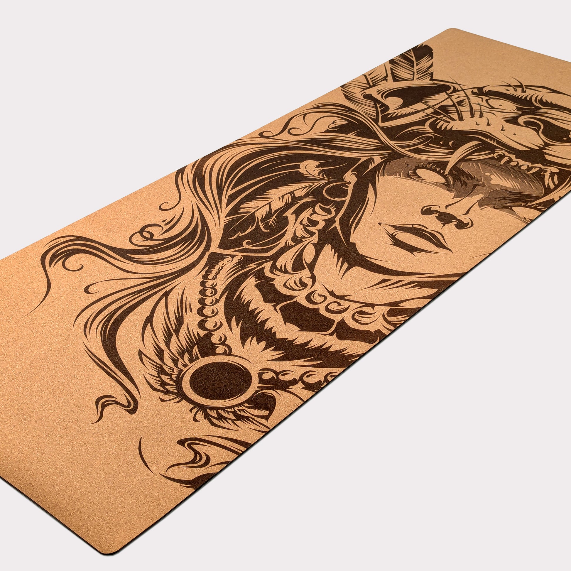Tapis en liège Ītzpāpālōtl de ZenMotion
Plongez dans une expérience spirituelle avec le tapis de yoga en liège Ītzpāpālōtl, inspiré par la déesse aztèque de la transformation et de la résilience. Ce design audacieux et superbe célèbre la force guerrière, la renaissance et l'évolution de l'être. Confort inégalé pour un alignement parfait lors de vos pratiques de Vinyasa ou Power yoga. Le liège naturel offre une adhérence ultime, idéale pour les flows dynamiques. Éco-responsable et élégant.