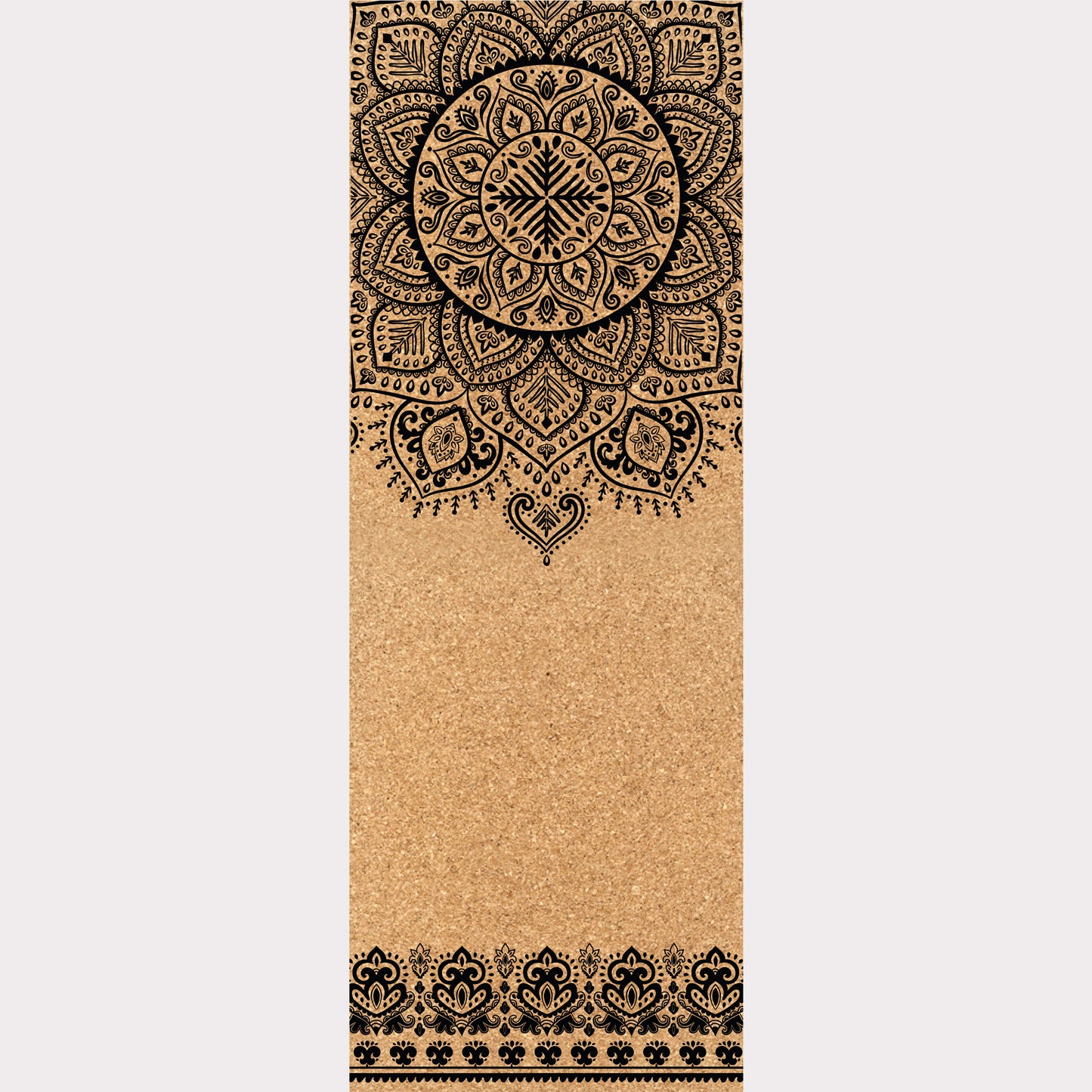 Le design du tapis de yoga en liège Sacred Flow Mandala de ZenMotion, inspiré des mandalas traditionnels, éveille l’unité et la sérénité. Parfait pour le Hatha, le Vinyasa ou le Yin Yoga, il vous invite à explorer une pratique méditative où chaque mouvement devient une danse fluide et gracieuse. Son design symbolique favorise l’harmonie entre corps, esprit et énergie universelle. Éco-responsable et naturellement antidérapant, il garantit confort et stabilité tout en enrichissant chaque séance de yoga